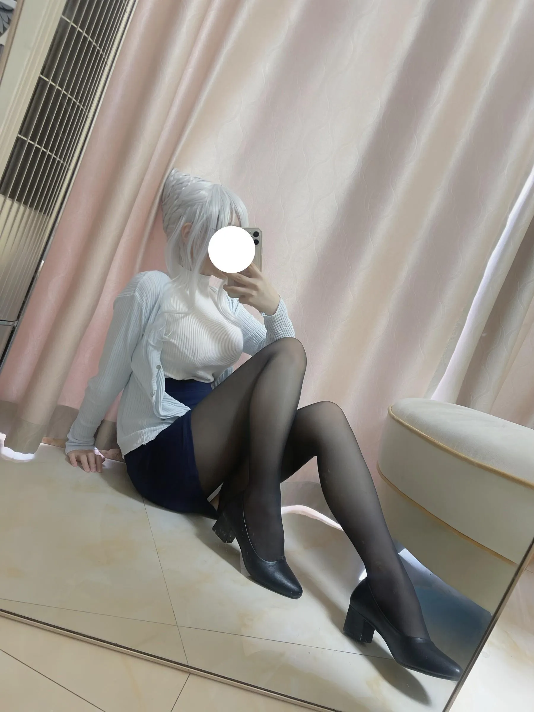 幼愛youmeko – NO.06 未亡人雪女cos [71P]插图2
